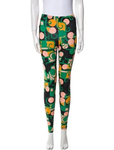 Pre-owned La Doublej Printed Lounge Set In Green