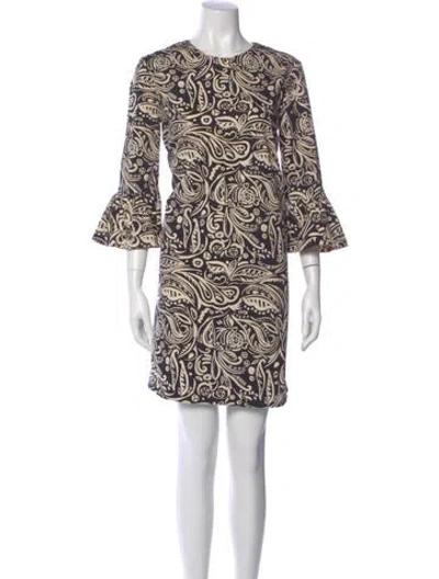 Pre-owned La Doublej Printed Mini Dress