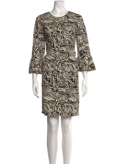 Pre-owned La Doublej Printed Mini Dress