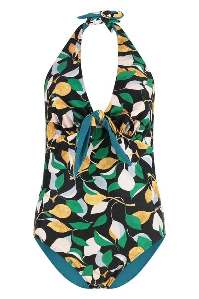 La Doublej Printed One-piece Swimsuit