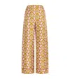 La Doublej Printed Pajama Trousers In Multi