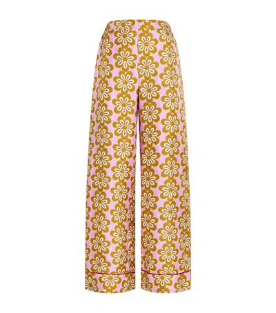 La Doublej Printed Pajama Trousers