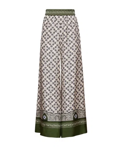 La Doublej Printed Palazzo Pants In Multicolor