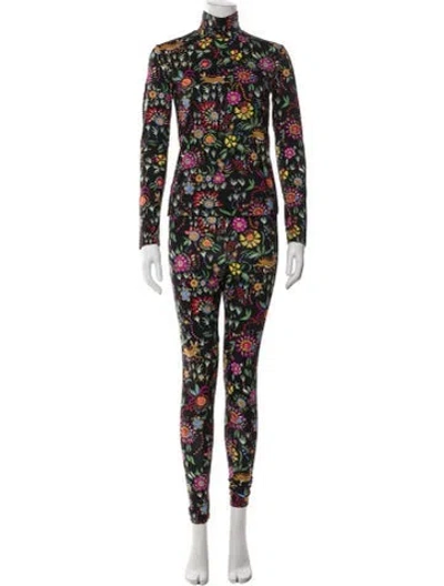 Pre-owned La Doublej Printed Pant Set In Multi