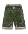 La Doublej Printed Shorts In Green