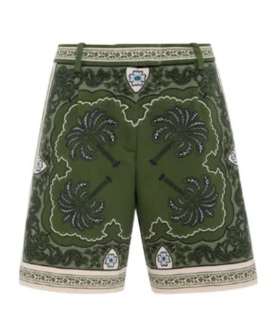 LA DOUBLEJ PRINTED SHORTS