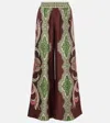 La Doublej Palazzo Pants In Multicoloured