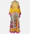 La Doublej Silk Magnifico Maxi Dress In Zodiac Placée