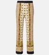 La Doublej Printed Straight Pants In Multi