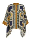 La Doublej Printed Top In Multicolor