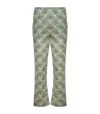 LA DOUBLEJ LA DOUBLEJ PRINTED TORERO TROUSERS