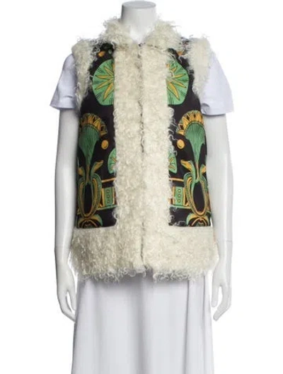 Pre-owned La Doublej Printed Vest In Neutral