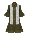 La Doublej Choux Dress In Green