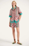 La Doublej Pull-up Shorts In Brown