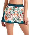 La Doublej Pull-up Shorts In Blue