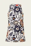 La Doublej Racer Printed Cotton Poplin Minidress In Multi