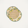 La Doublej Raffia Placemats Set Of 2 In Capri Yellow