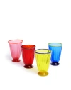 La Doublej Glassware Multicolor 4 In Mix Multicolor