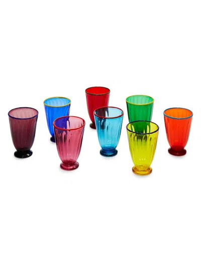 La Doublej Rainbow Glasses Set Of 8
