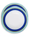 La Doublej Rainbow Soup Plates (set Of Two) In Blue