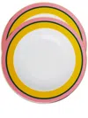 La Doublej Tableware Rainbow Giallo Yellow Uni In Yellow