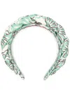 La Doublej Rapunzel Braided Headband In Fans Mint