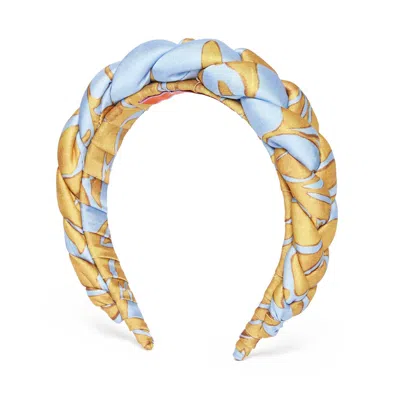 La Doublej Rapunzel Headband In Tangle Light Blue