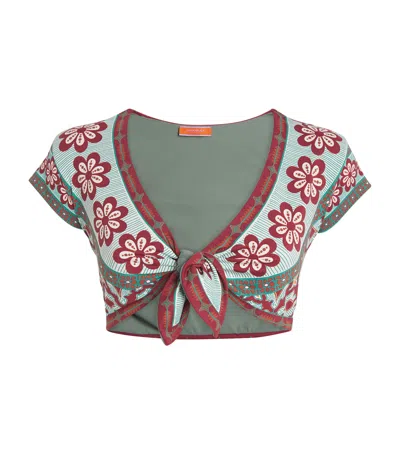 LA DOUBLEJ REVERSIBLE BARDOT BIKINI TOP
