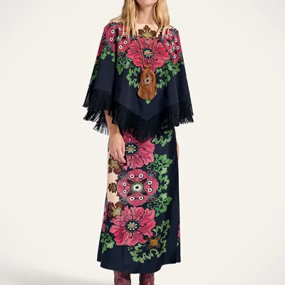 La Doublej Reversible Sarong Skirt In Multi
