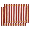 La Doublej Placemat Set Of 2 In Mattone