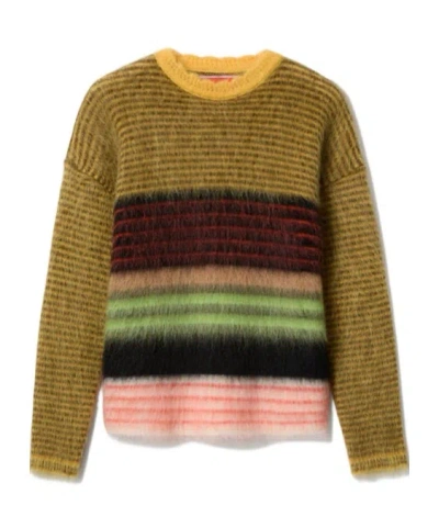 La Doublej Round-neck Sweater In Multi