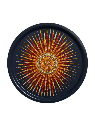 La Doublej Round Printed Tray