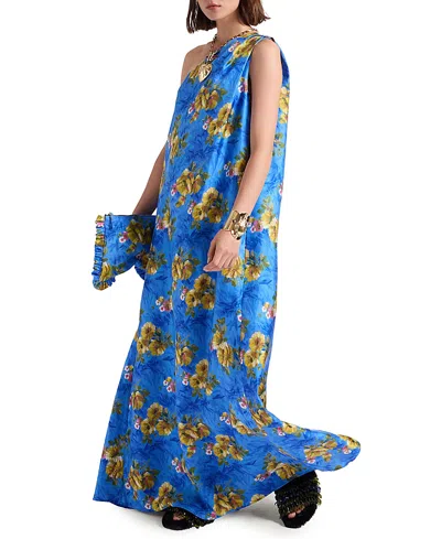 La Doublej Roy Dress Riptide Light Blue