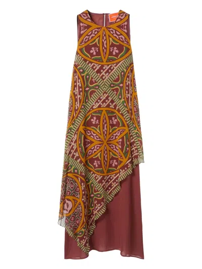 La Doublej Salome Dress In Eclipse Placée Yellow