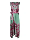 LA DOUBLEJ SAN CARLO GREEN DRESS