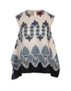 La Doublej San Carlo Printed Silk-twill Blouse In Multicolor