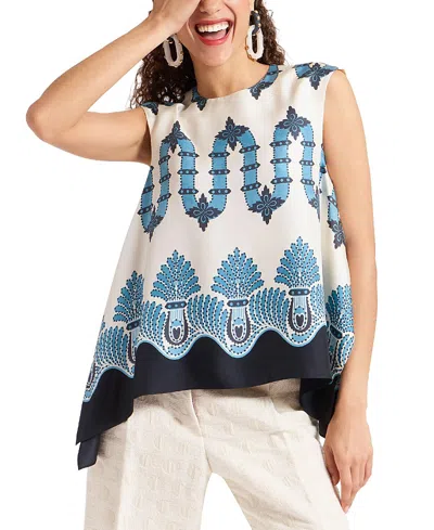 La Doublej San Carlo Top In Neutral