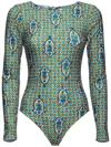 La Doublej Surf Suit In Blue