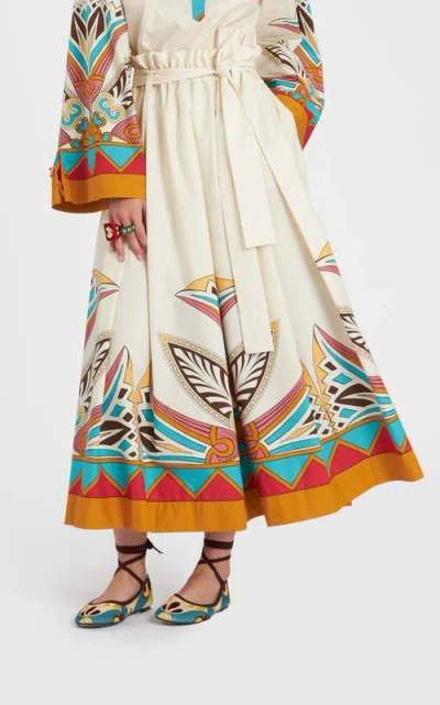 La Doublej Sardegna Skirt In Orange