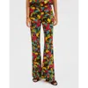 La Doublej Saturday Night Pants Vines Brown In Vines Brown