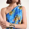 La Doublej Scarab Bangle In Gold