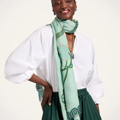 La Doublej Scarf (70x180) In Multi