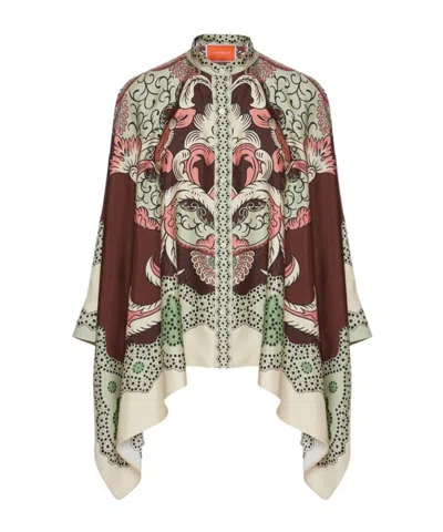 La Doublej Foulard Shirt In Nude