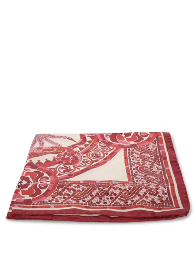 La Doublej Scarves In Red