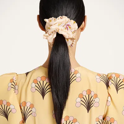 La Doublej Scrunchie Set In Orange