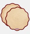 La Doublej Set Of 2 Placemats