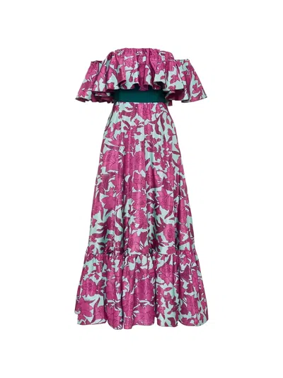 La Doublej Shazam Dress In Lilium Purple