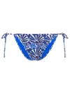 La Doublej Shells Bikini Briefs In Blue