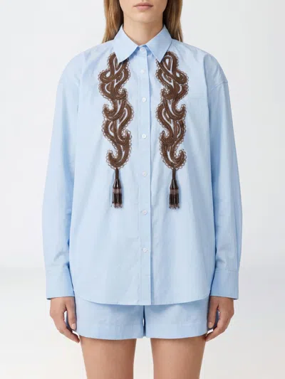 La Doublej Shirt Woman In Blue