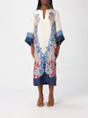 La Doublej Printed Dress In White